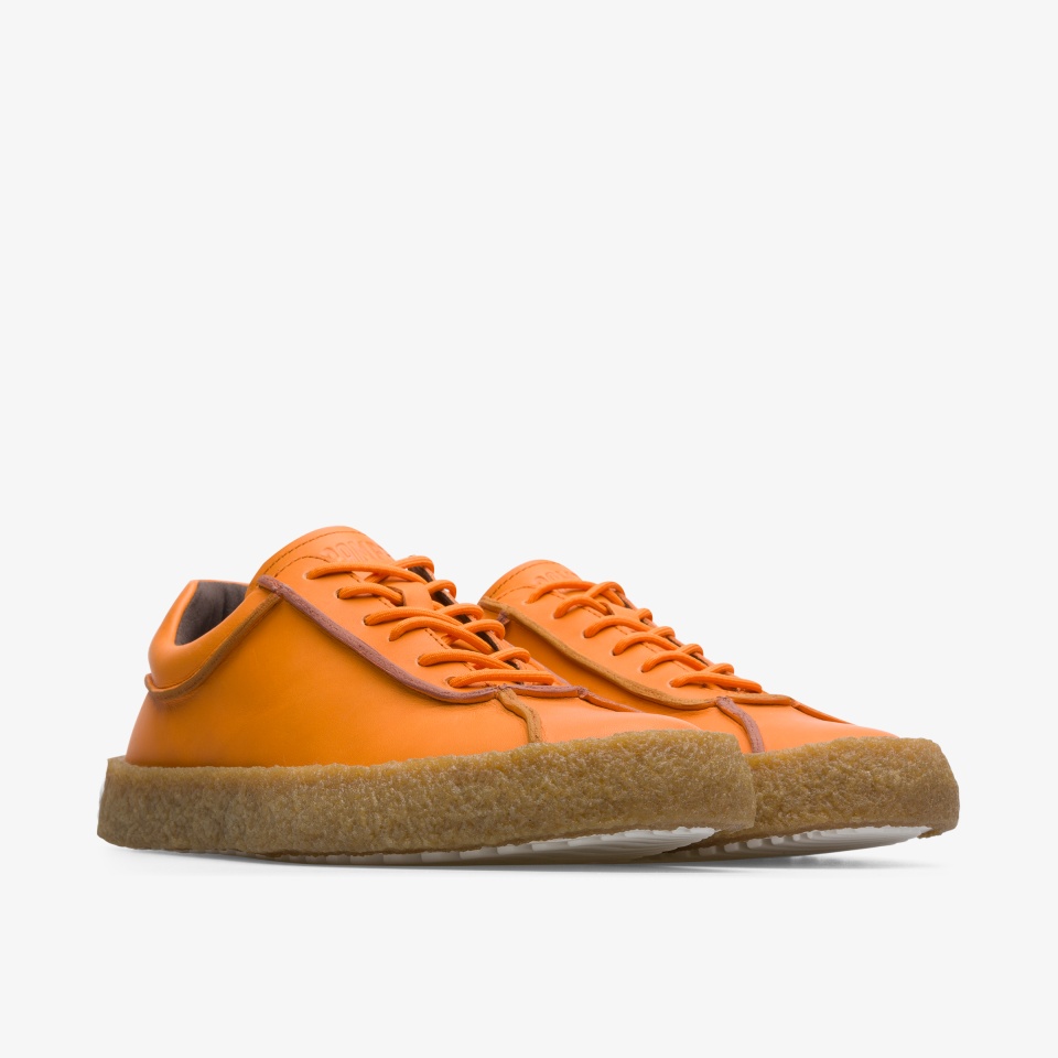 Camper Twins Orange - Camper Women's Sneakers ||2045-QMCFI||